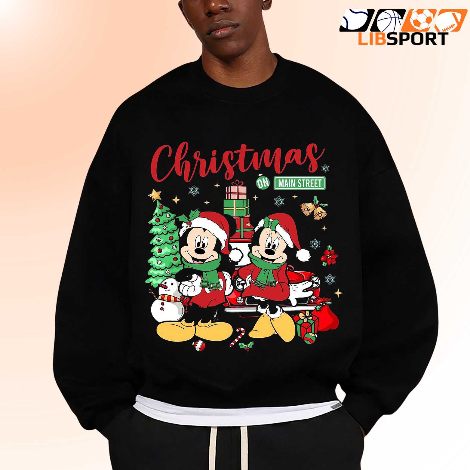 Mickey Merry Christmas T Shirt, Holiday Season Shirt, Festive Disney Unisex Tee